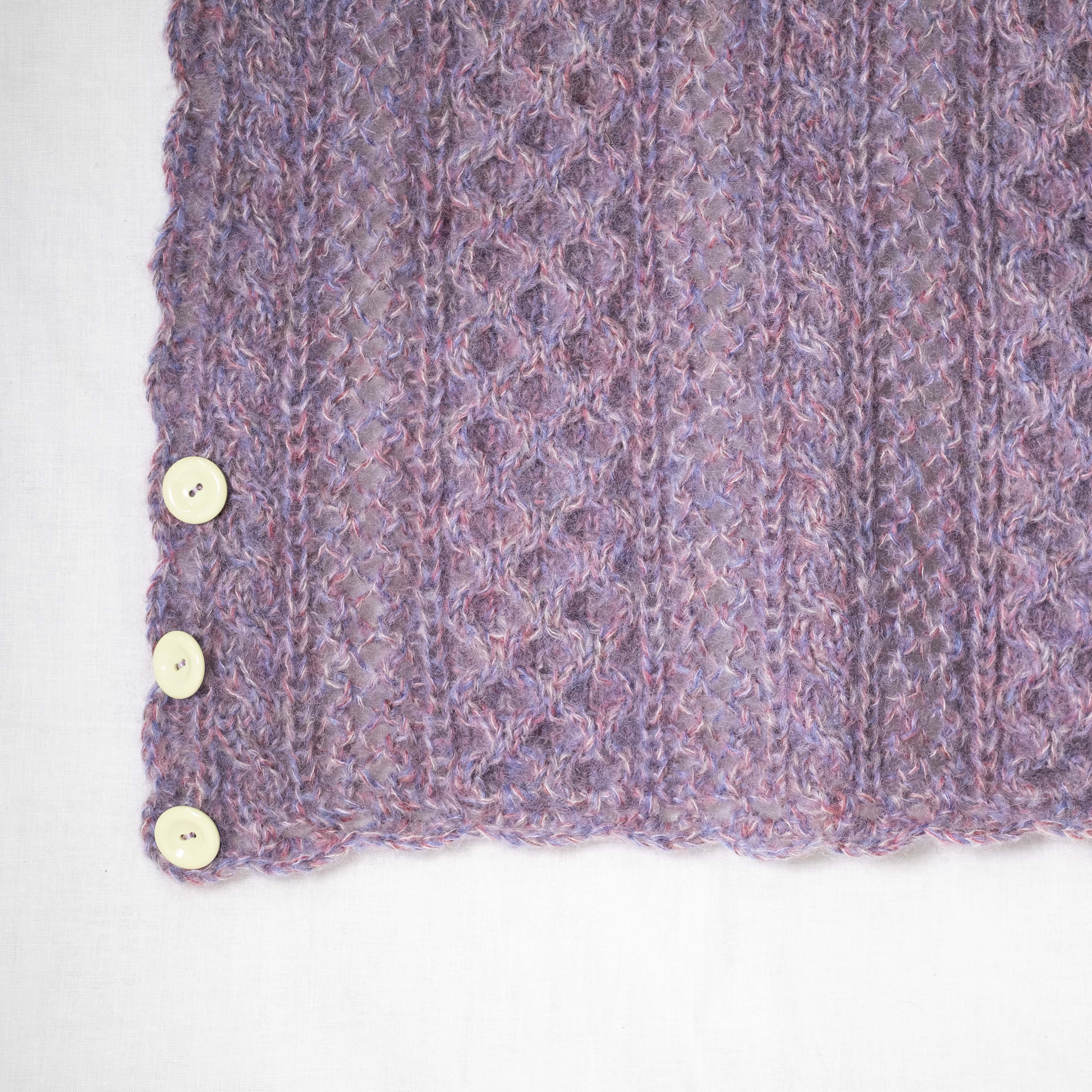 [Pattern] Fluffy 3-way shawl designed by Miho Ogura [PDF]