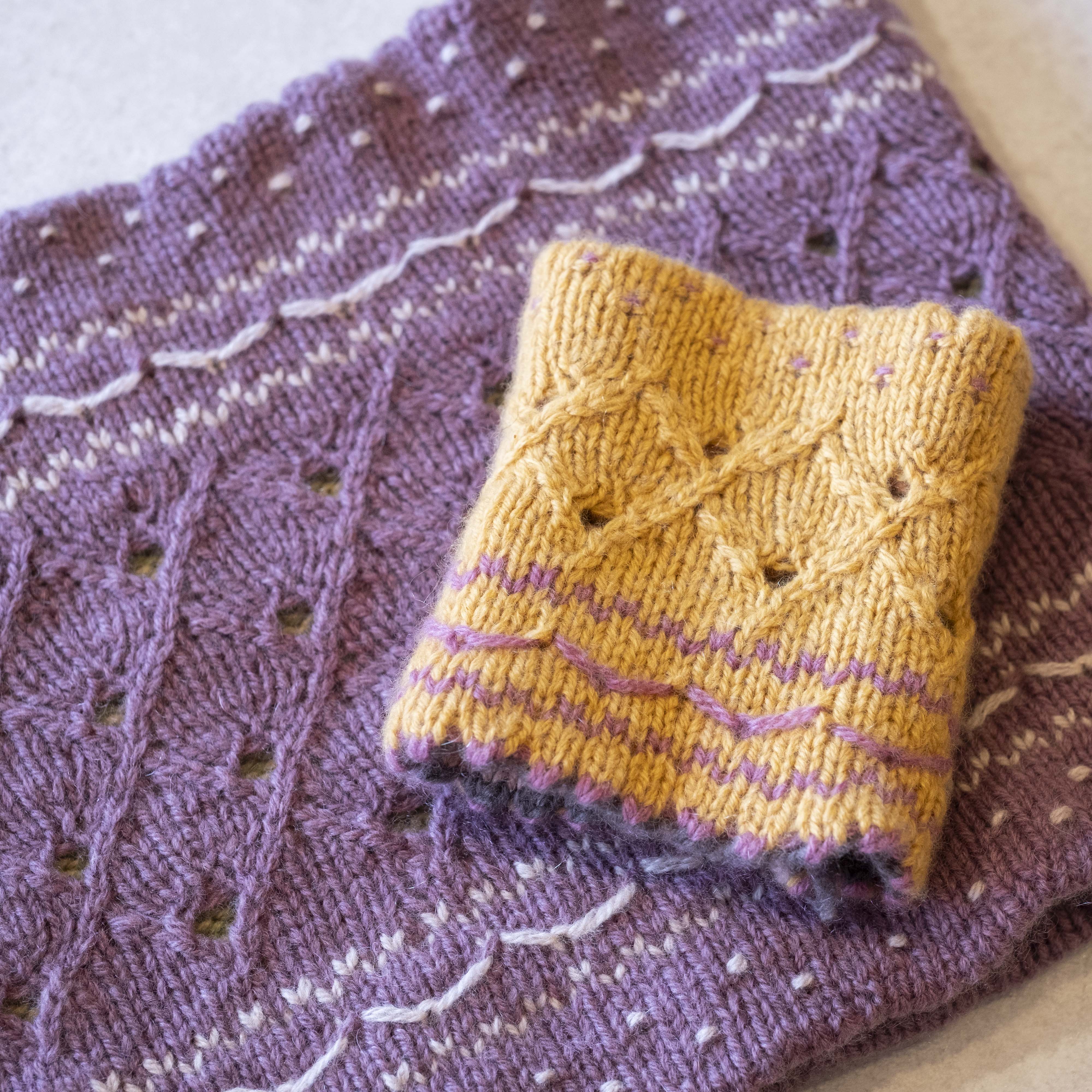 【パターン】Vista Wrist Warmer（ビスタリストウォーマー） by Ayano Tanaka【ITORICOT限定】【PDF】