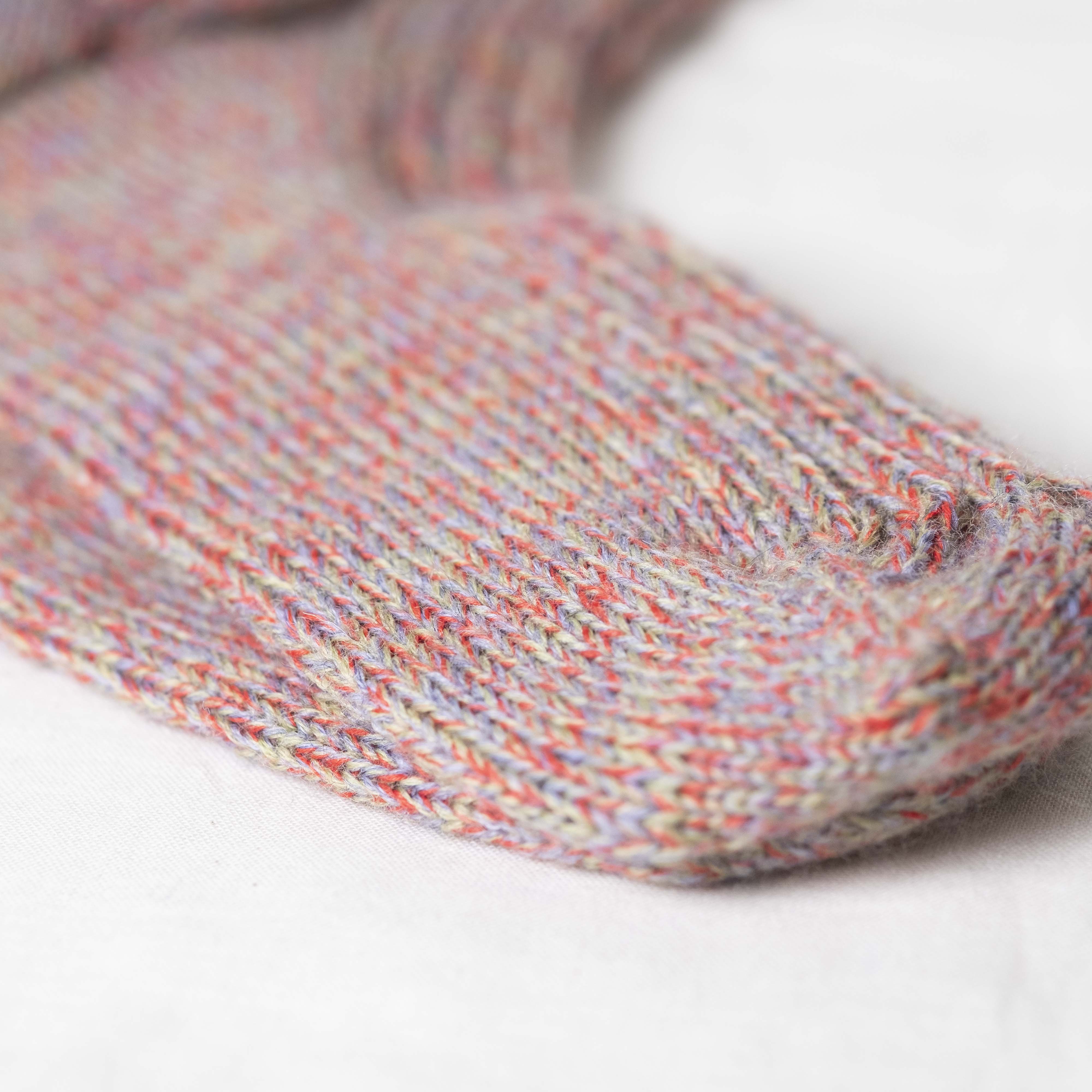 5月2日PM ・9日AM｜文章パターンで編む！引き揃え糸の靴下編み