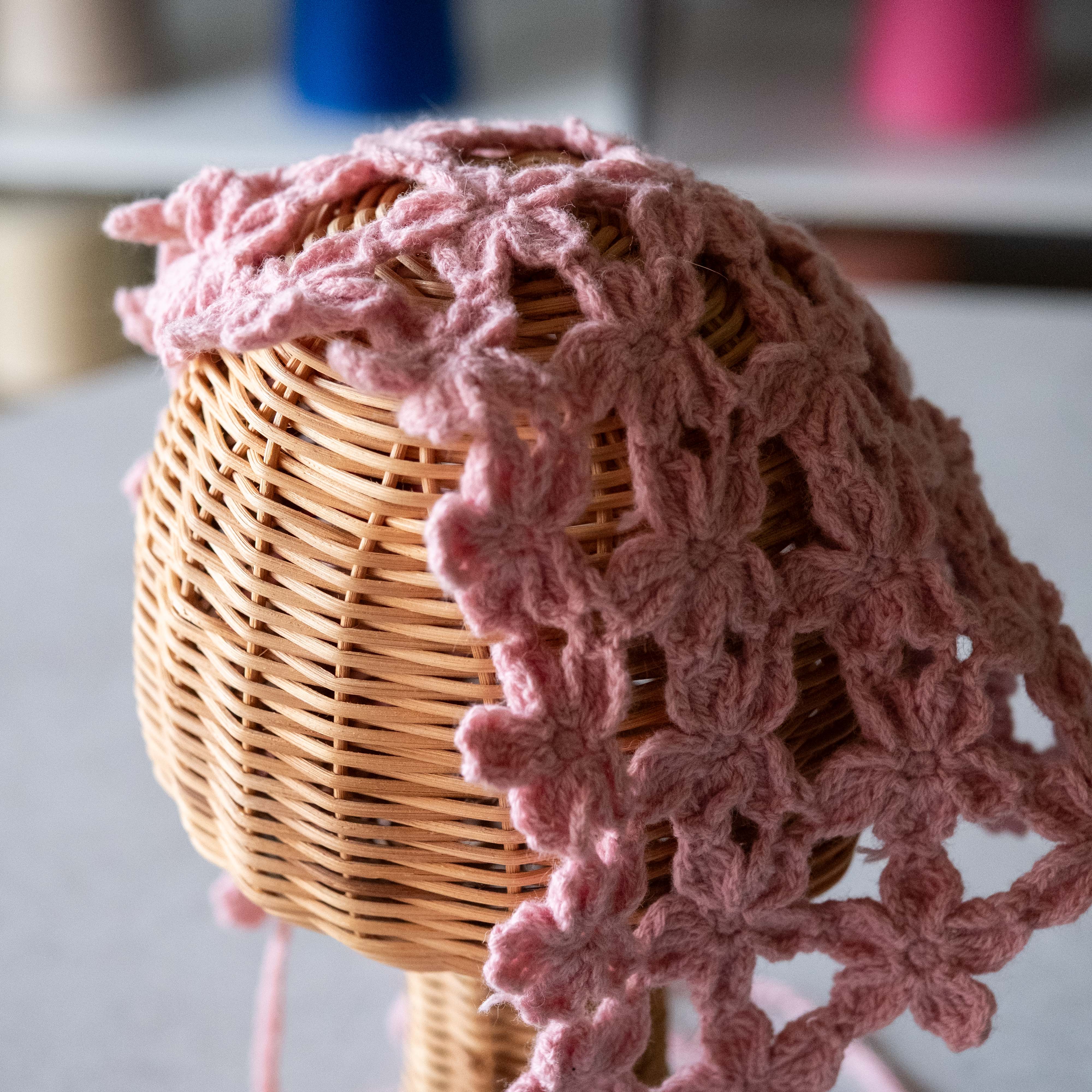 【パターン】Sakura Babushka & Scarf（サクラバブーシュカ&スカーフ）【PDF】