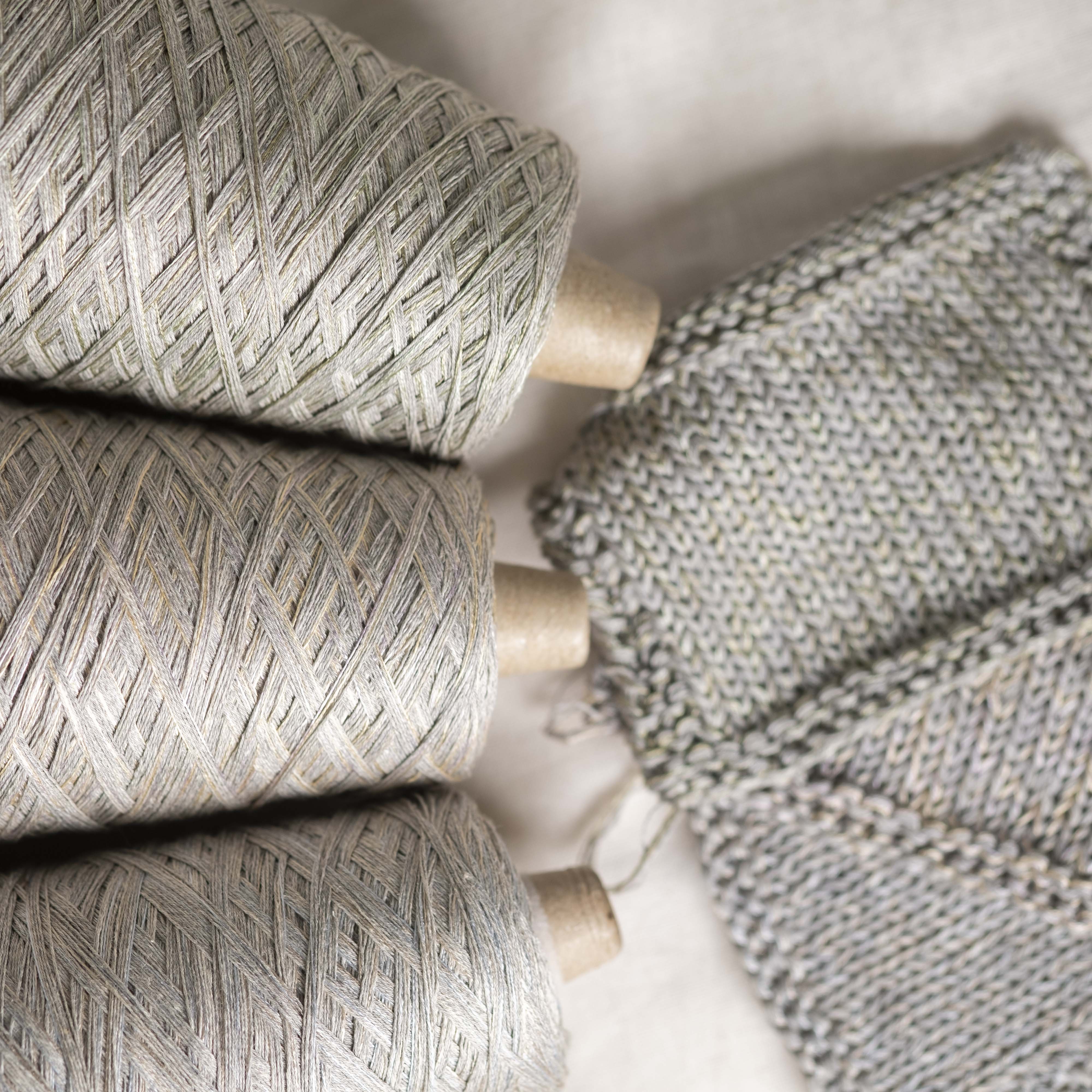 COTTON × SILK for Shawl