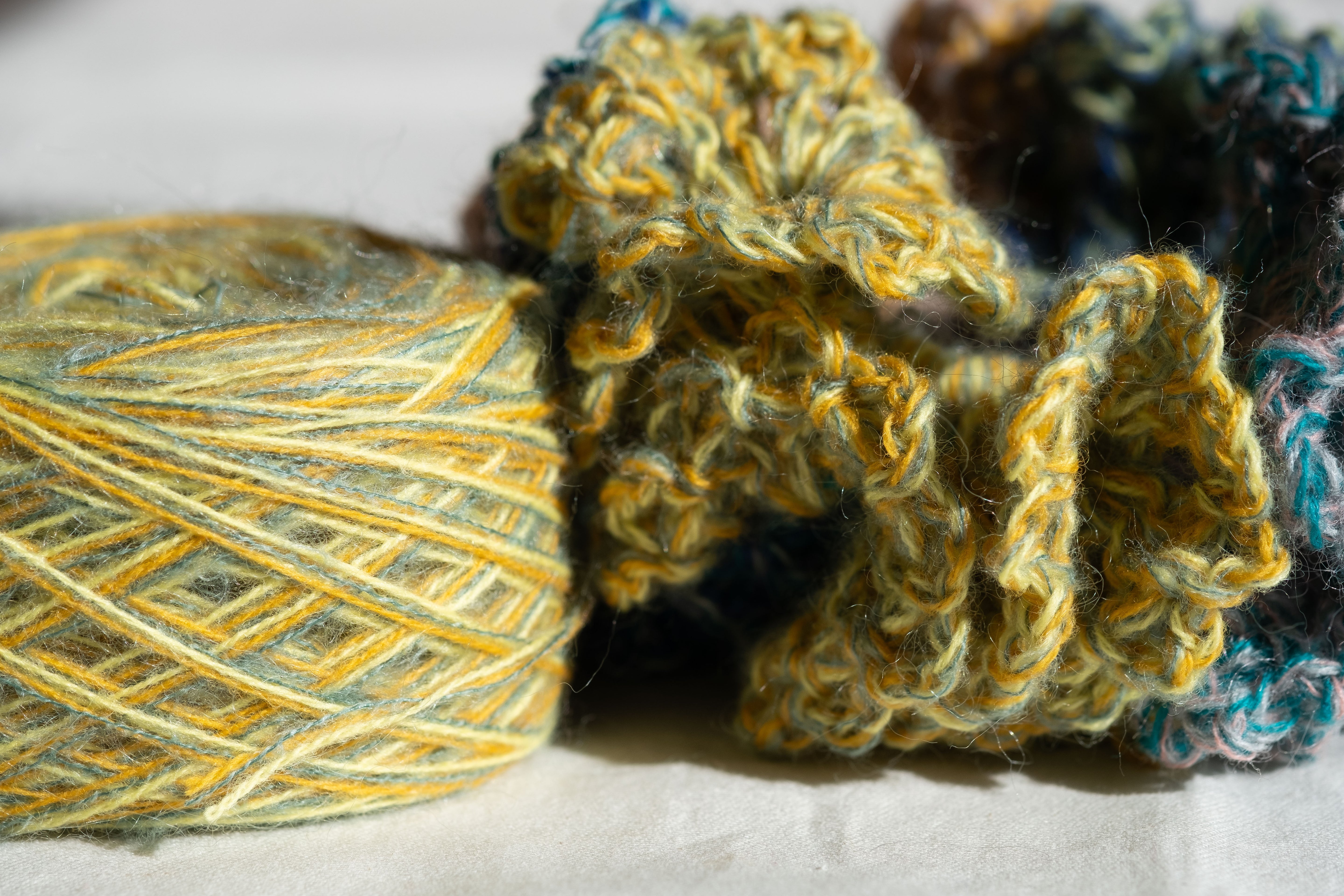 [Pattern + Materials Included] Mimosa [Scrunchie Kit]