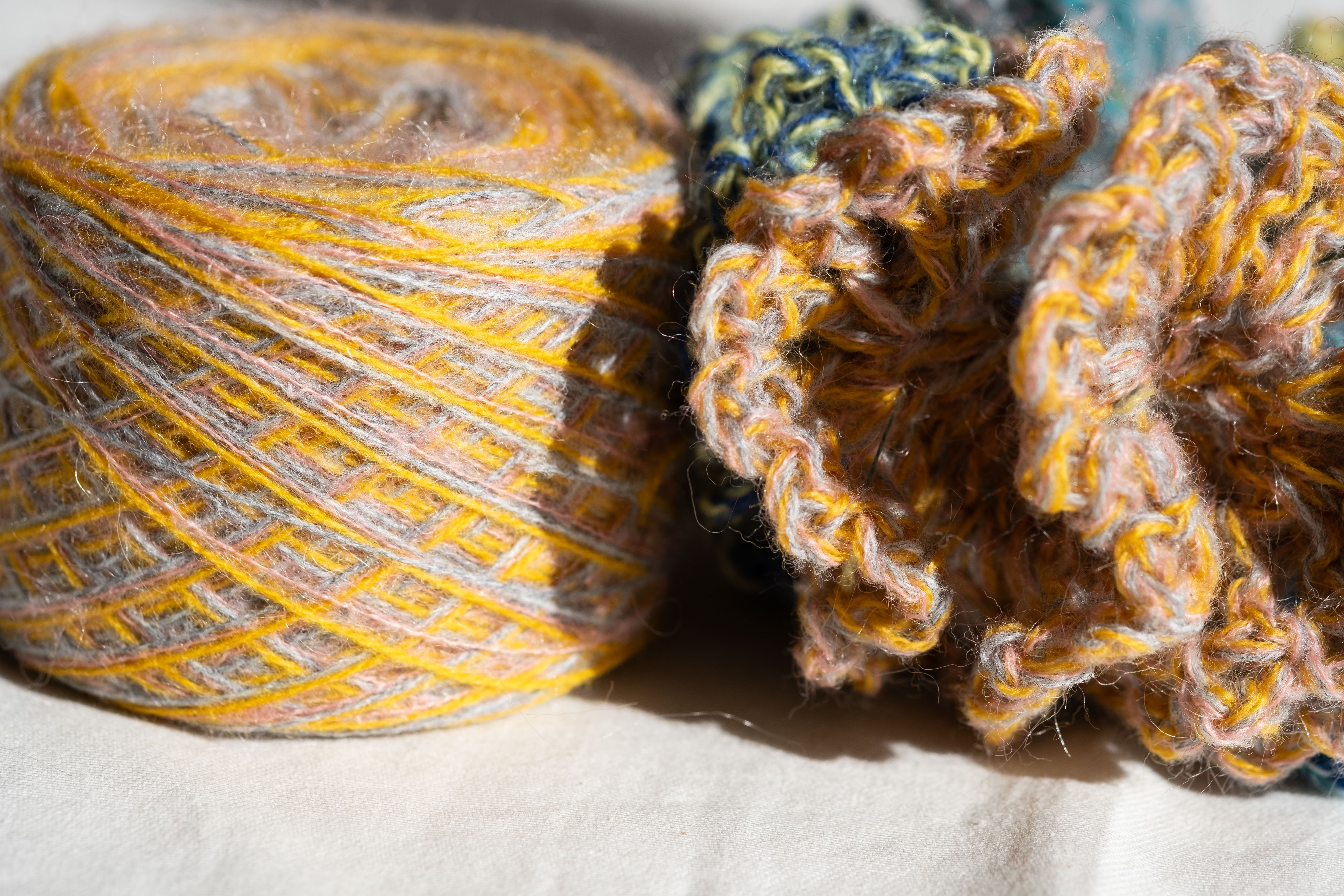 [Pattern + Materials Included] Mimosa [Scrunchie Kit]