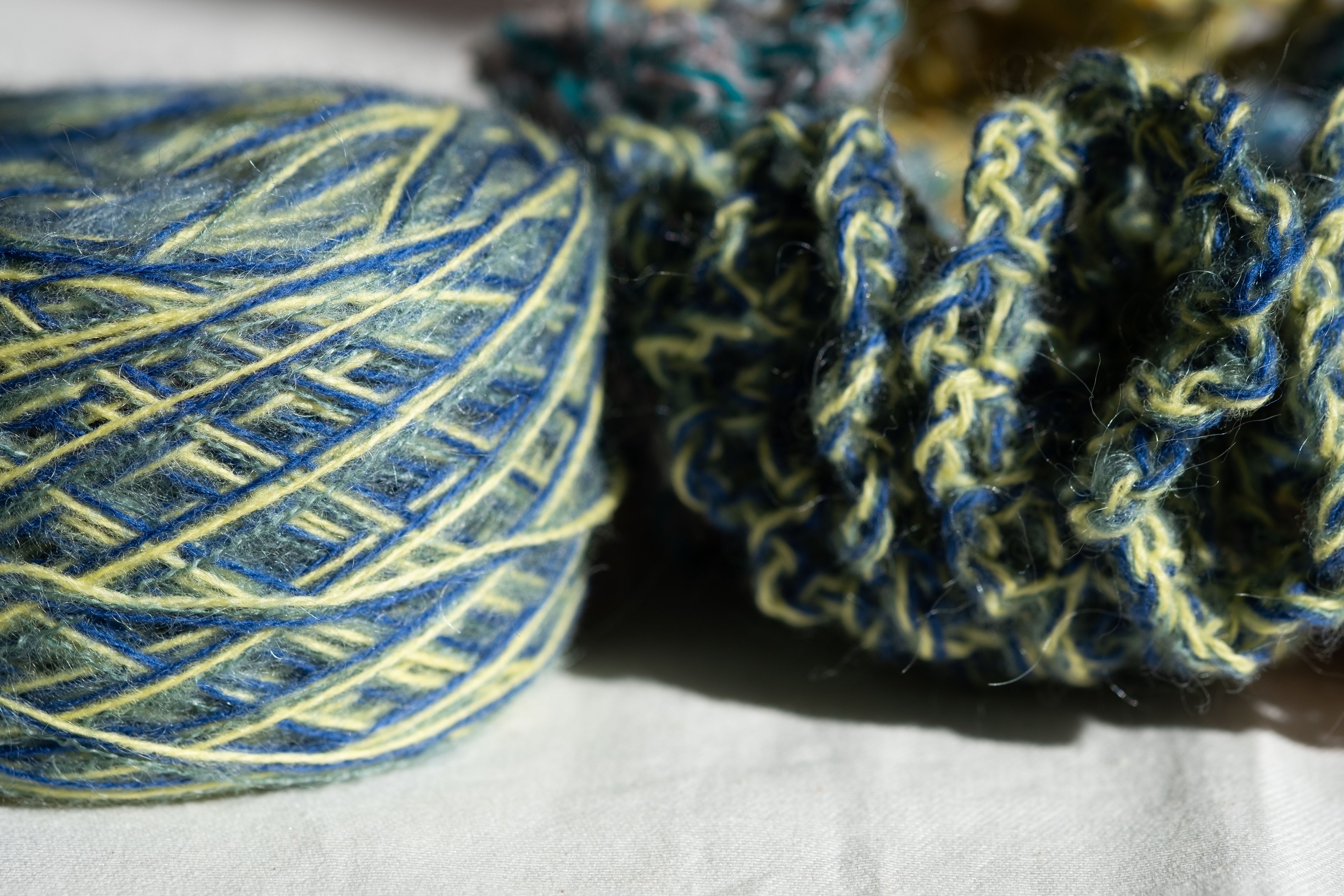 [Pattern + Materials Included] Mimosa [Scrunchie Kit]