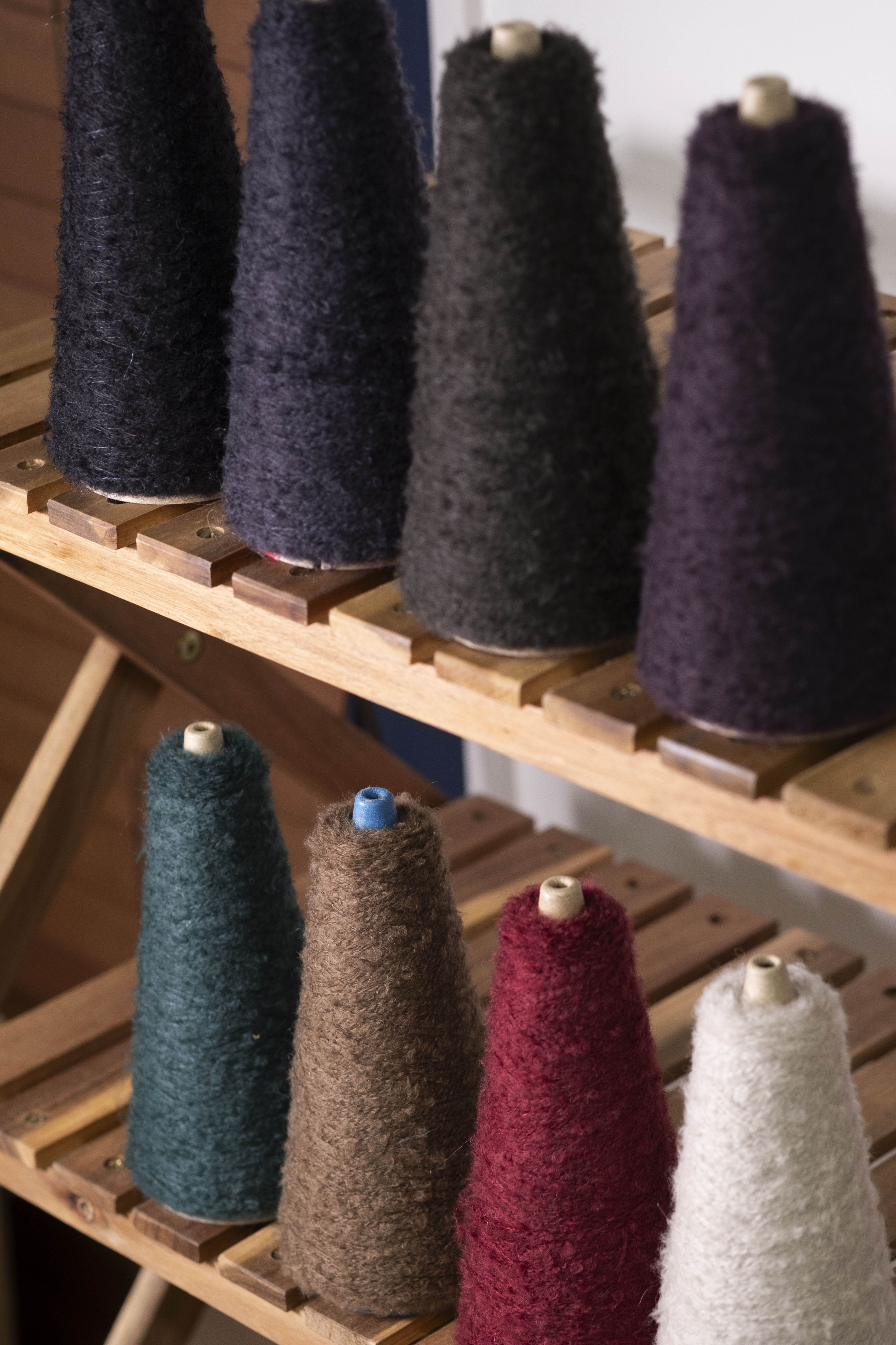 1/16 キャメル×モヘアブークレ