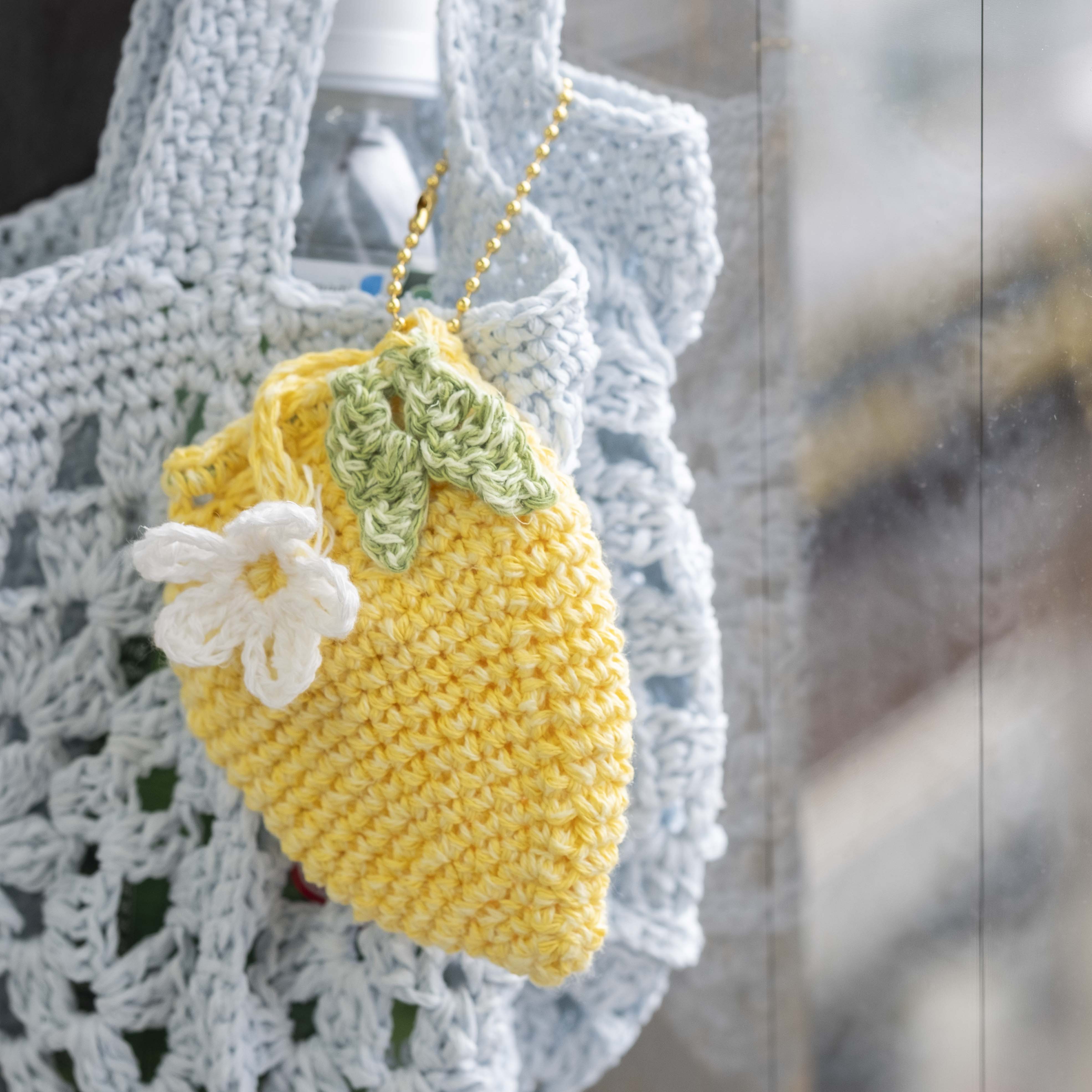 【パターン】Lemon Mini Pouch Charm designed by Nana Komiyama（ポーチチャーム）【PDF】