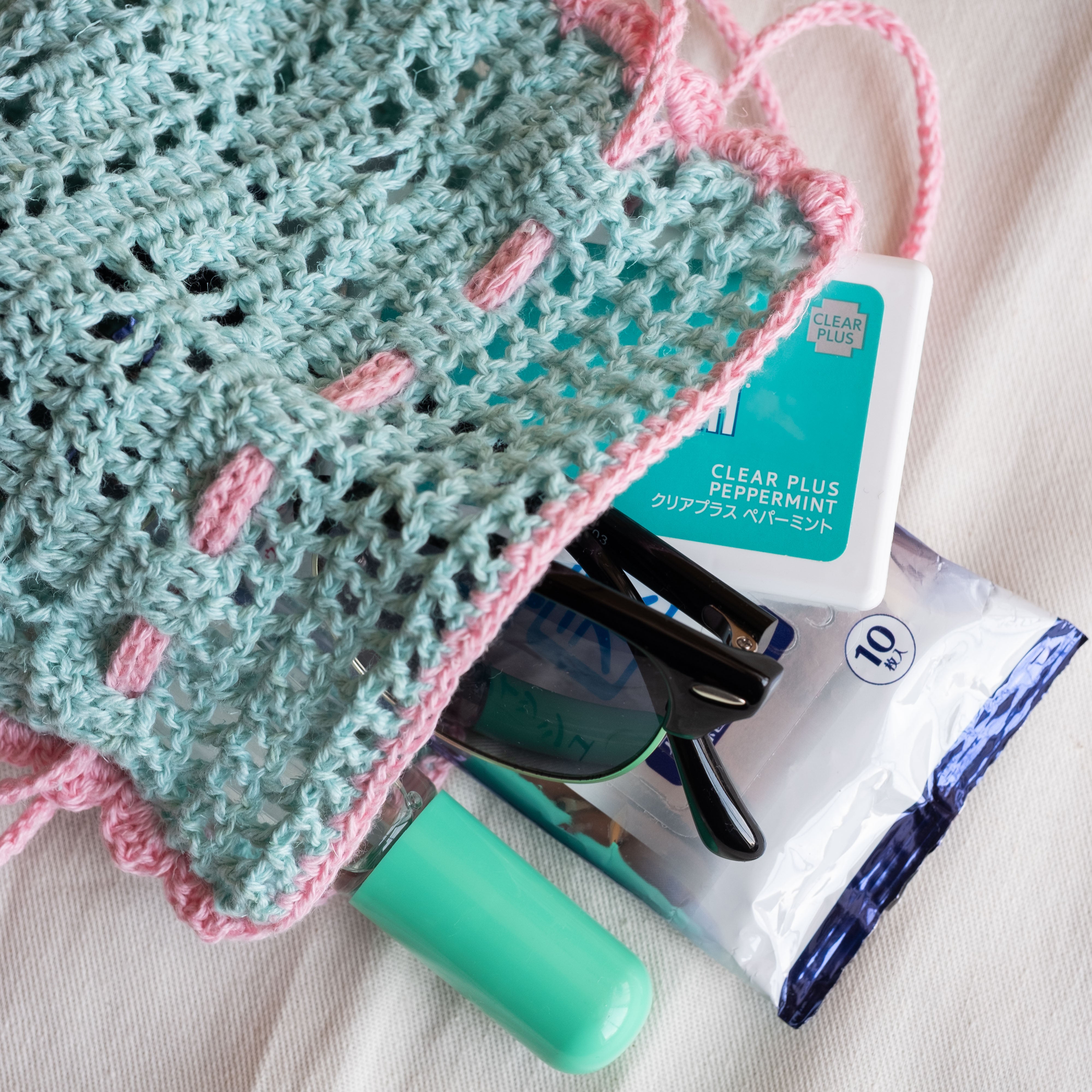 [Pattern] Daisy Pouch & Card Case [PDF] [Instruction Video]