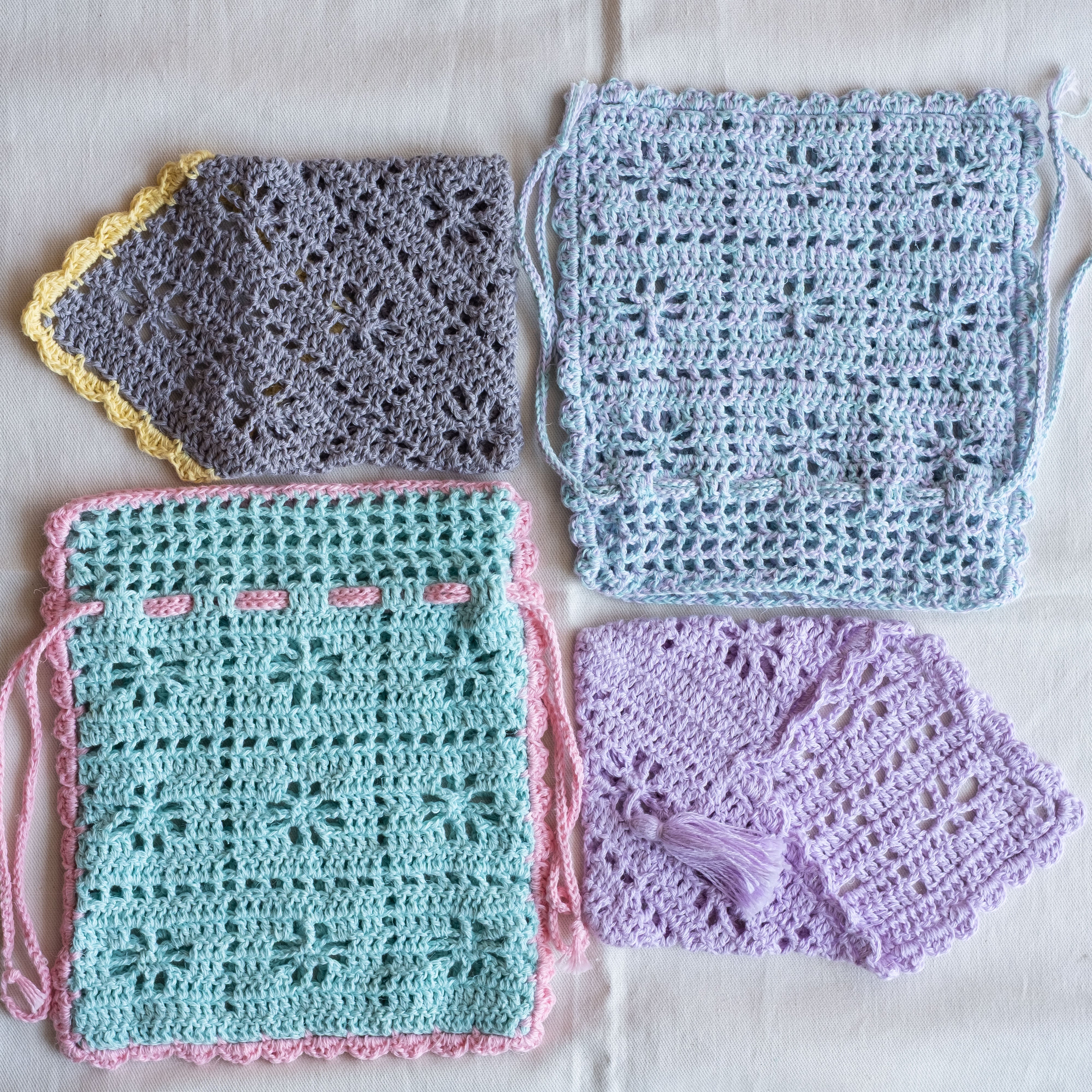 [Pattern] Daisy Pouch & Card Case [PDF] [Instruction Video]