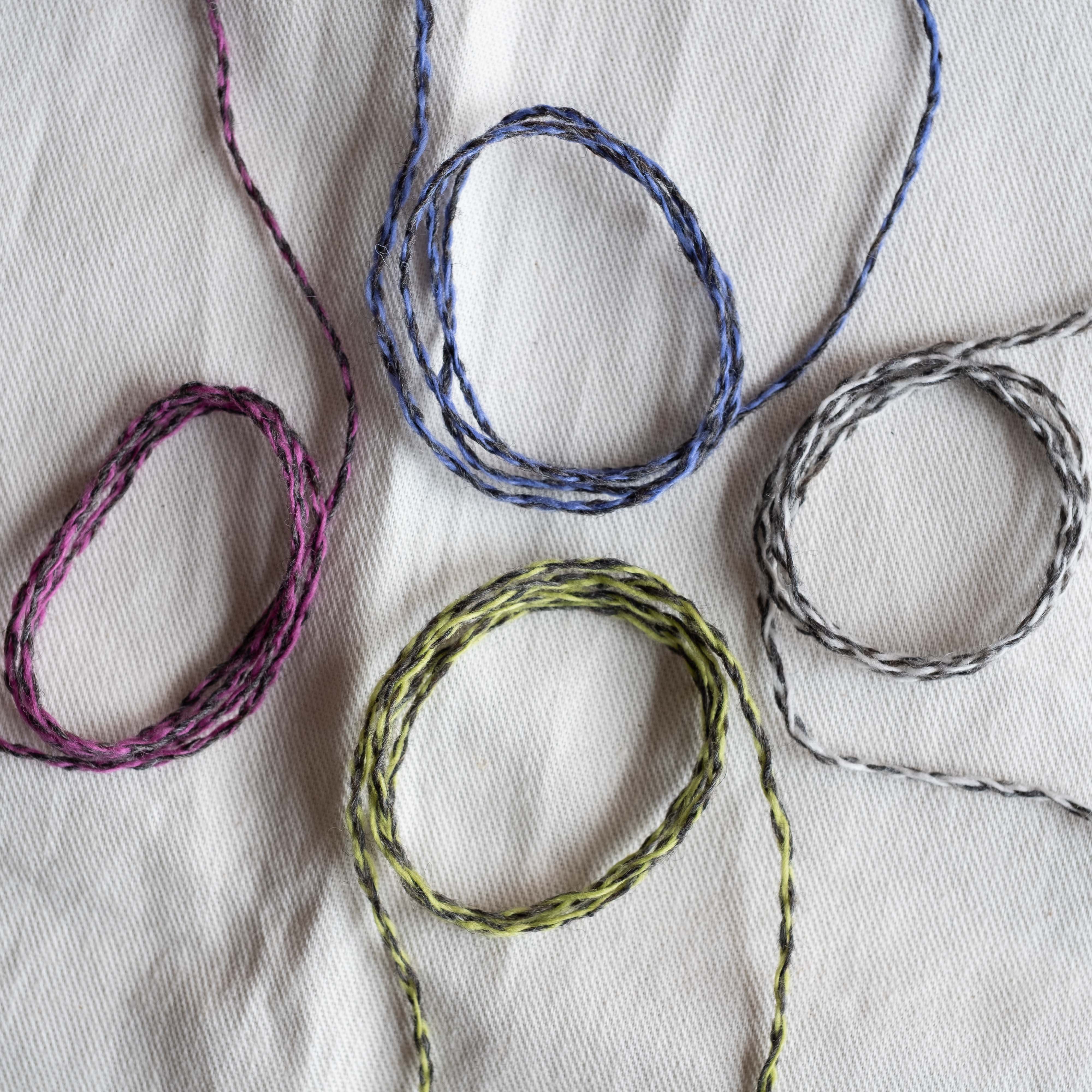 2/15×2ply Wool Cashmere italy