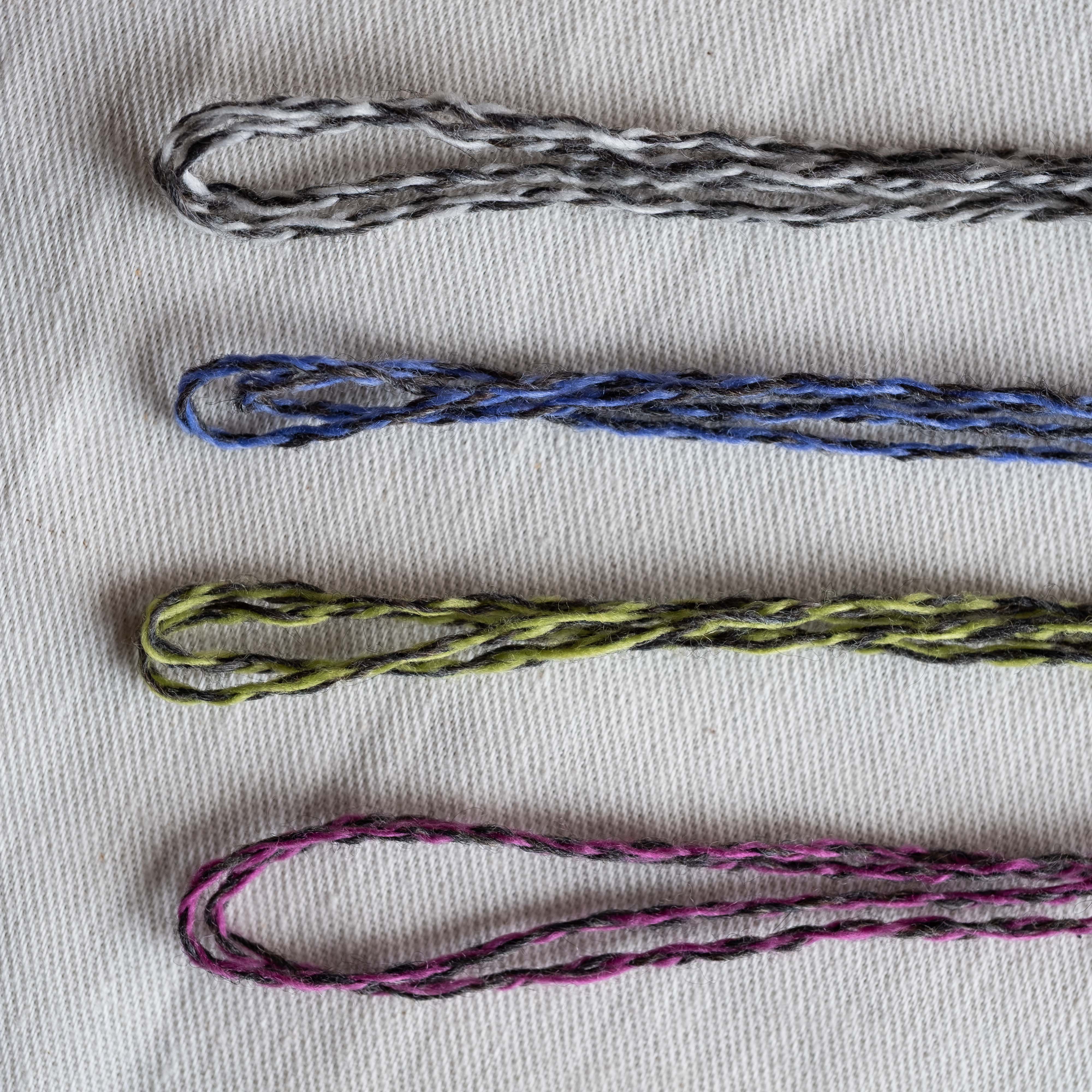 2/15×2ply Wool Cashmere italy