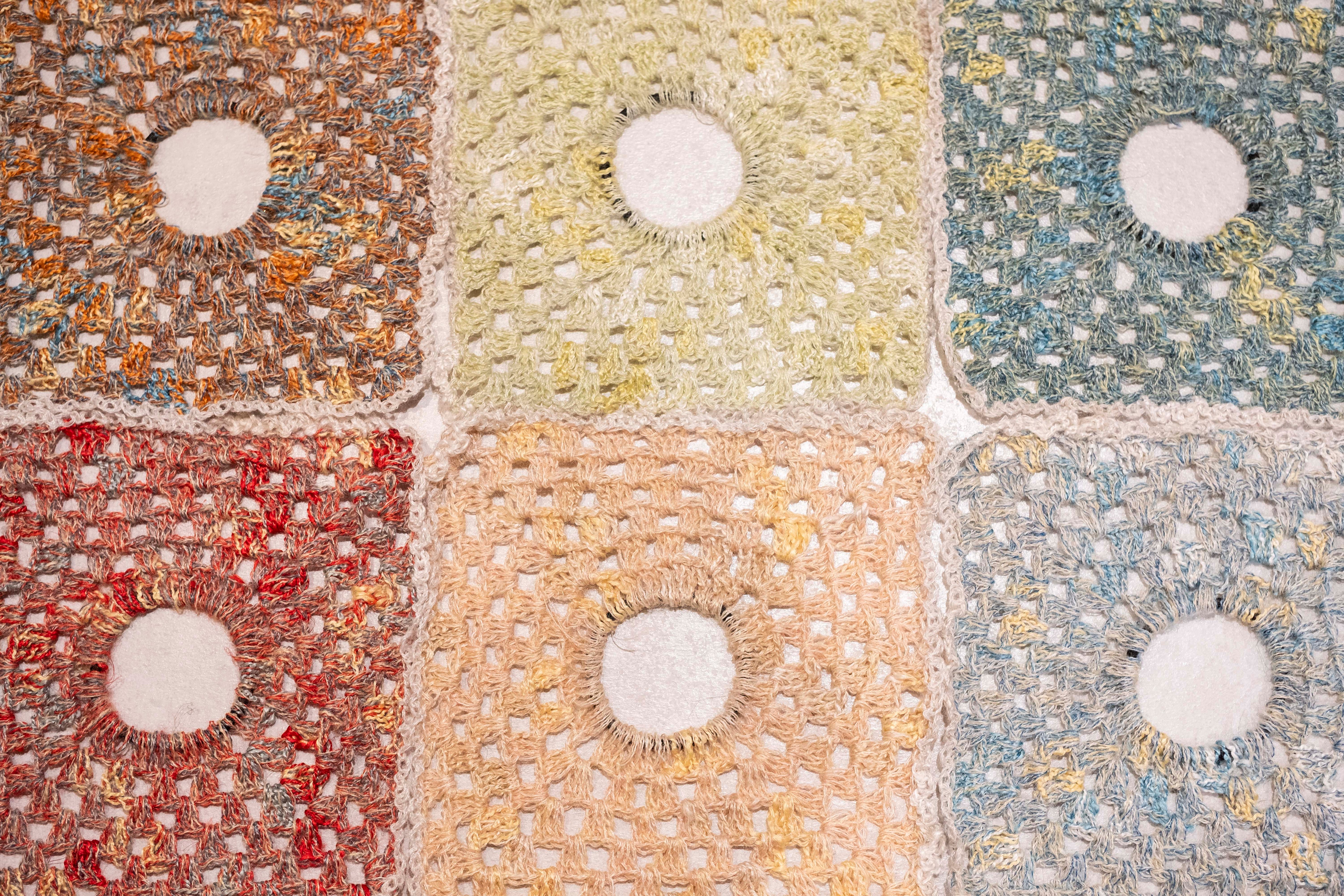 [Pattern] Granny Square Scrunchie [PDF]