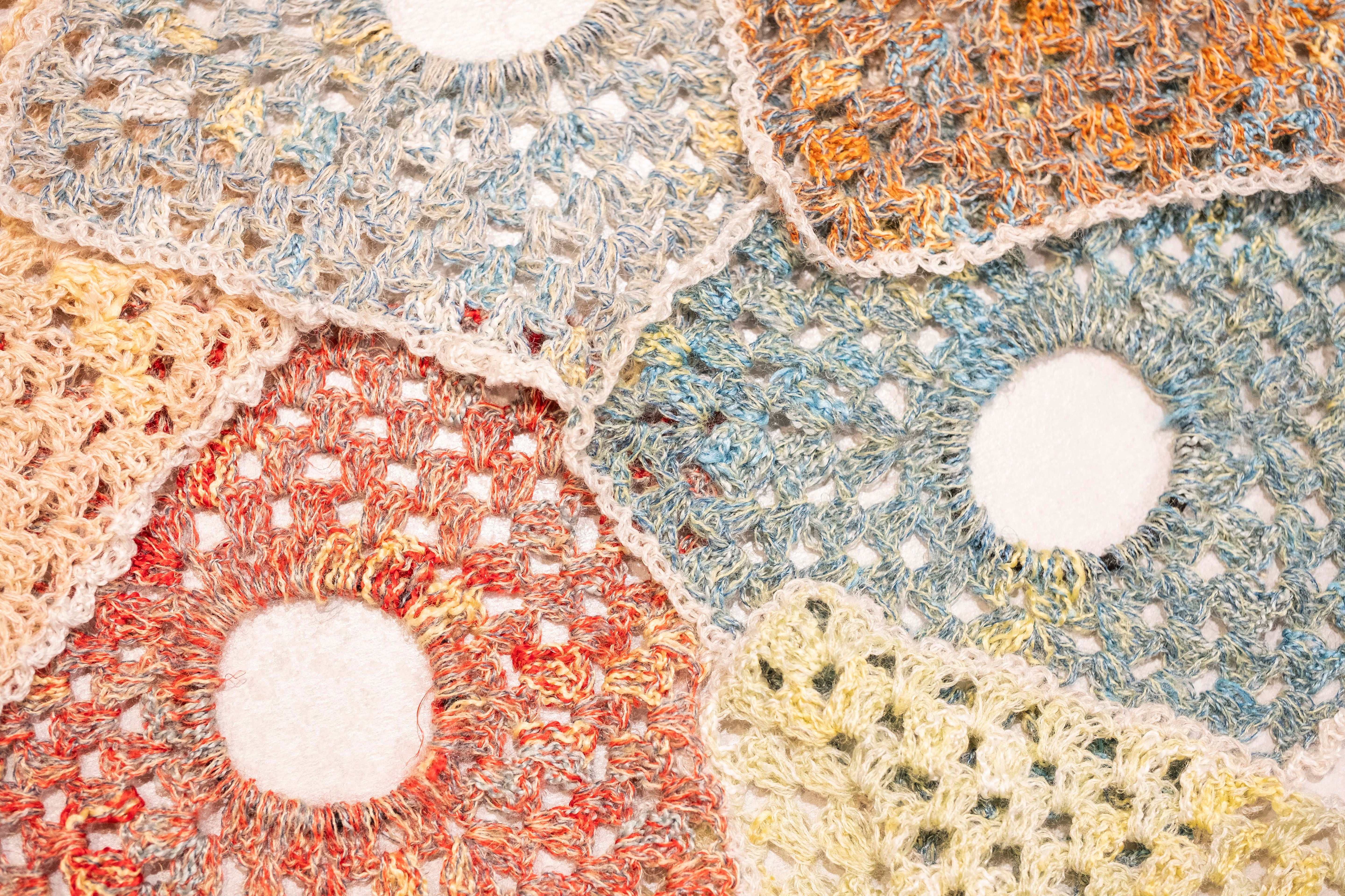 [Pattern] Granny Square Scrunchie [PDF]