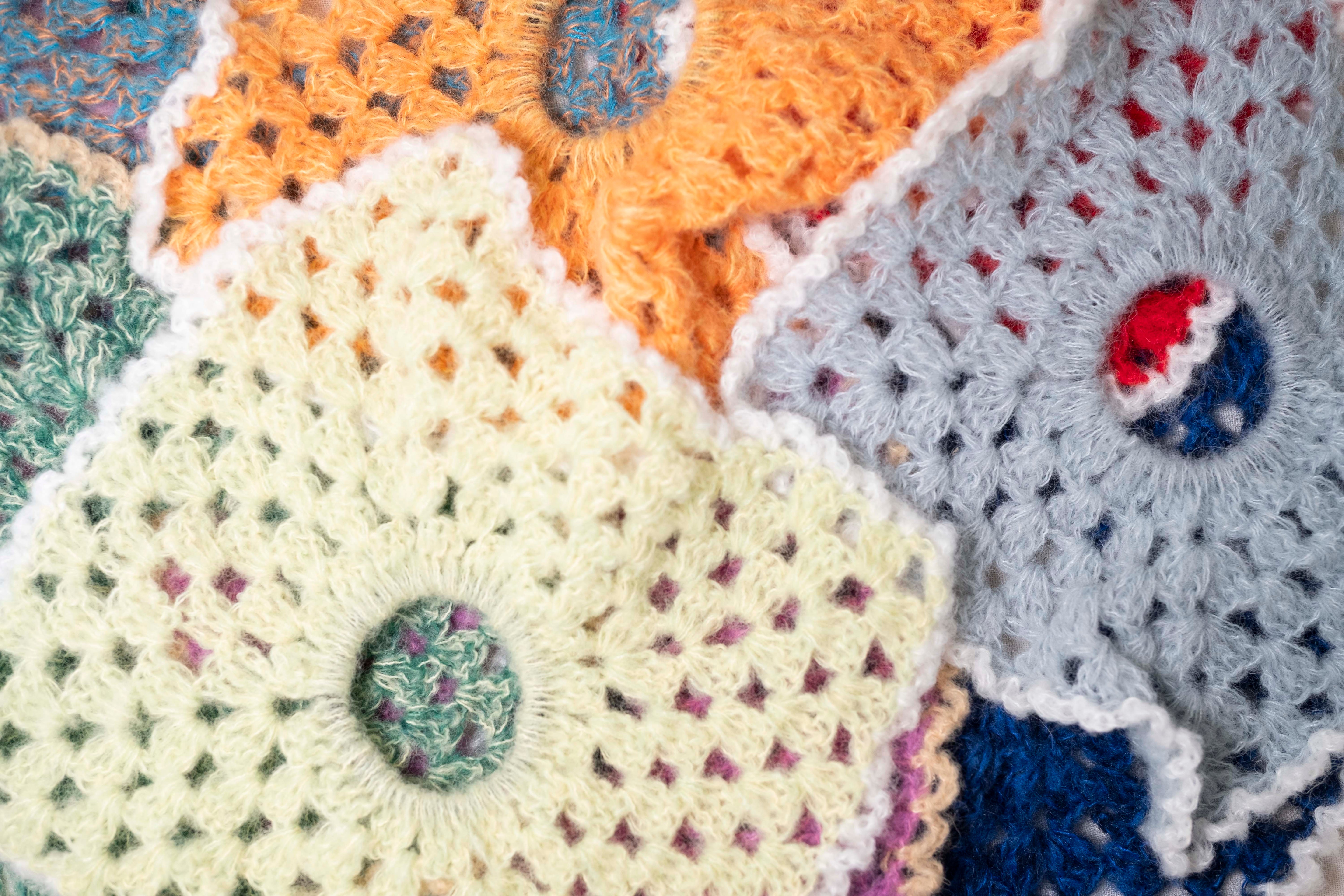 [Pattern] Granny Square Scrunchie [PDF]