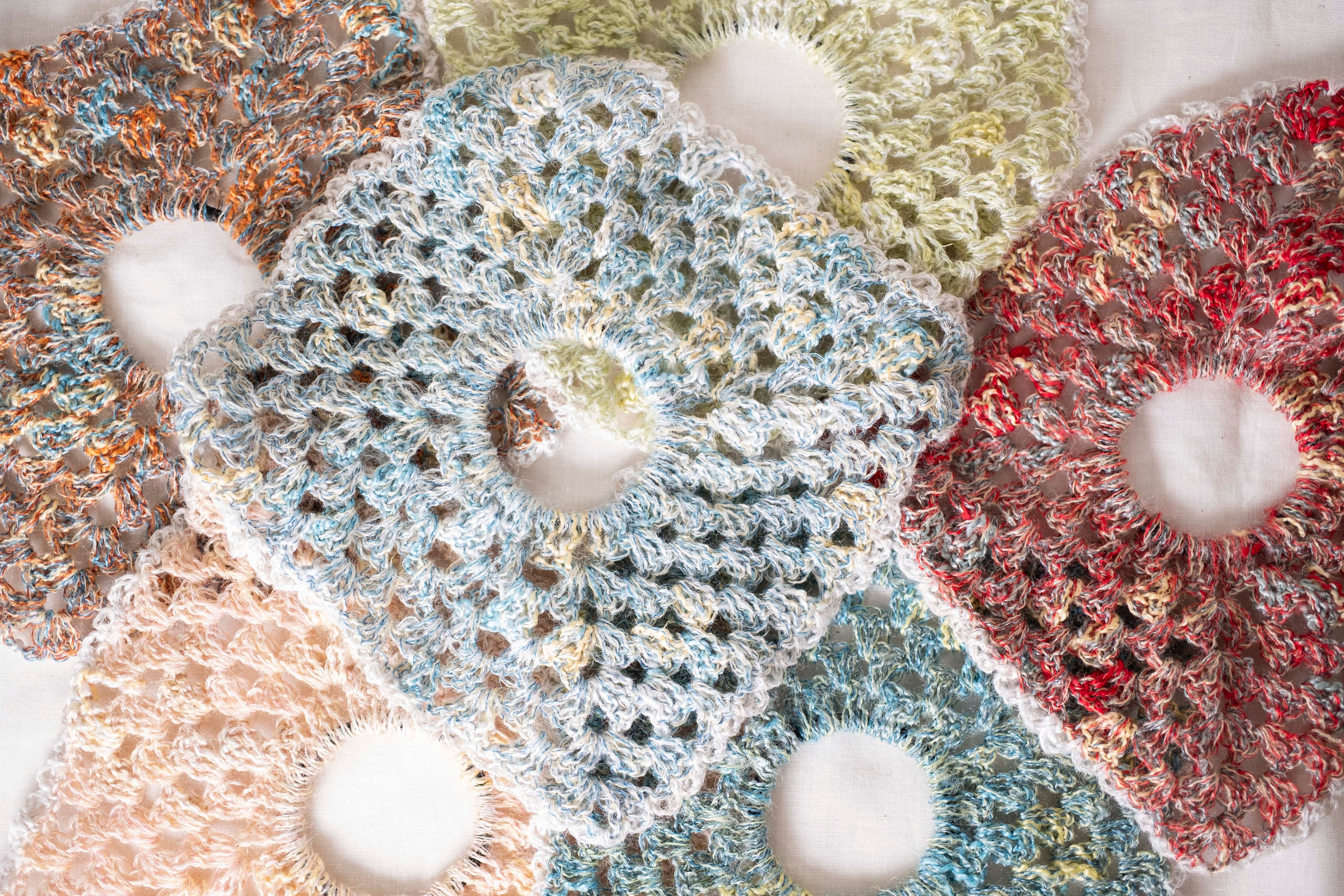 [Pattern] Granny Square Scrunchie [PDF]