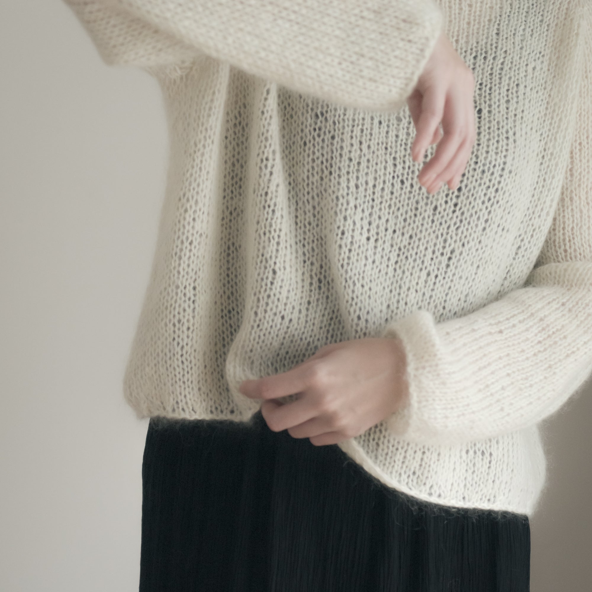 【文章パターン】LONNA SWEATER designed by lumikka（ロンナセーター）【PDF】