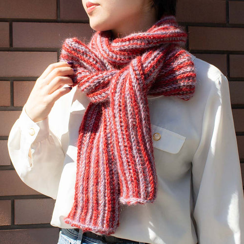 【KID MOHAIR 5フェア】Rose Muffler セット