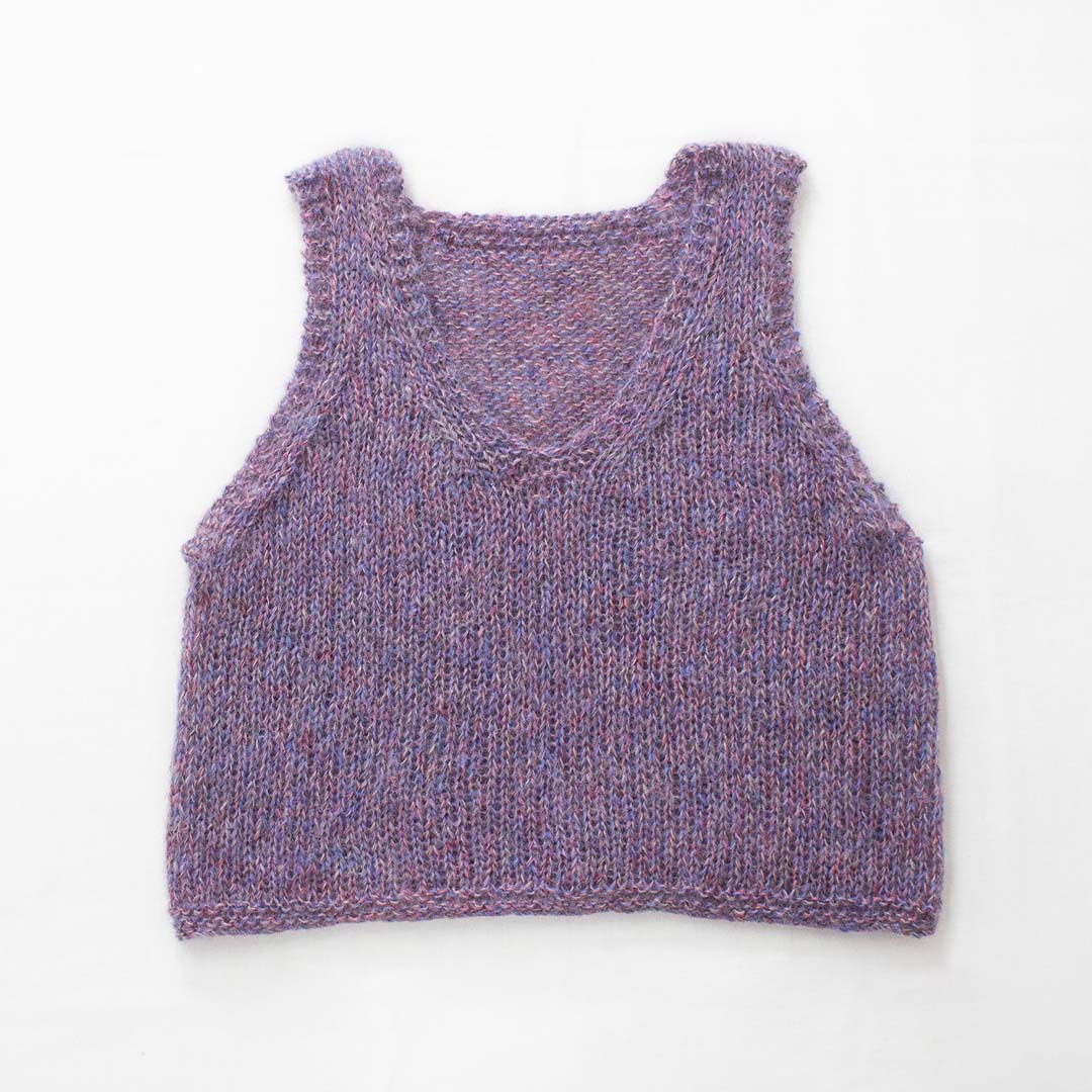 【KID MOHAIR 5フェア】Vanilla V-neck Vest セット