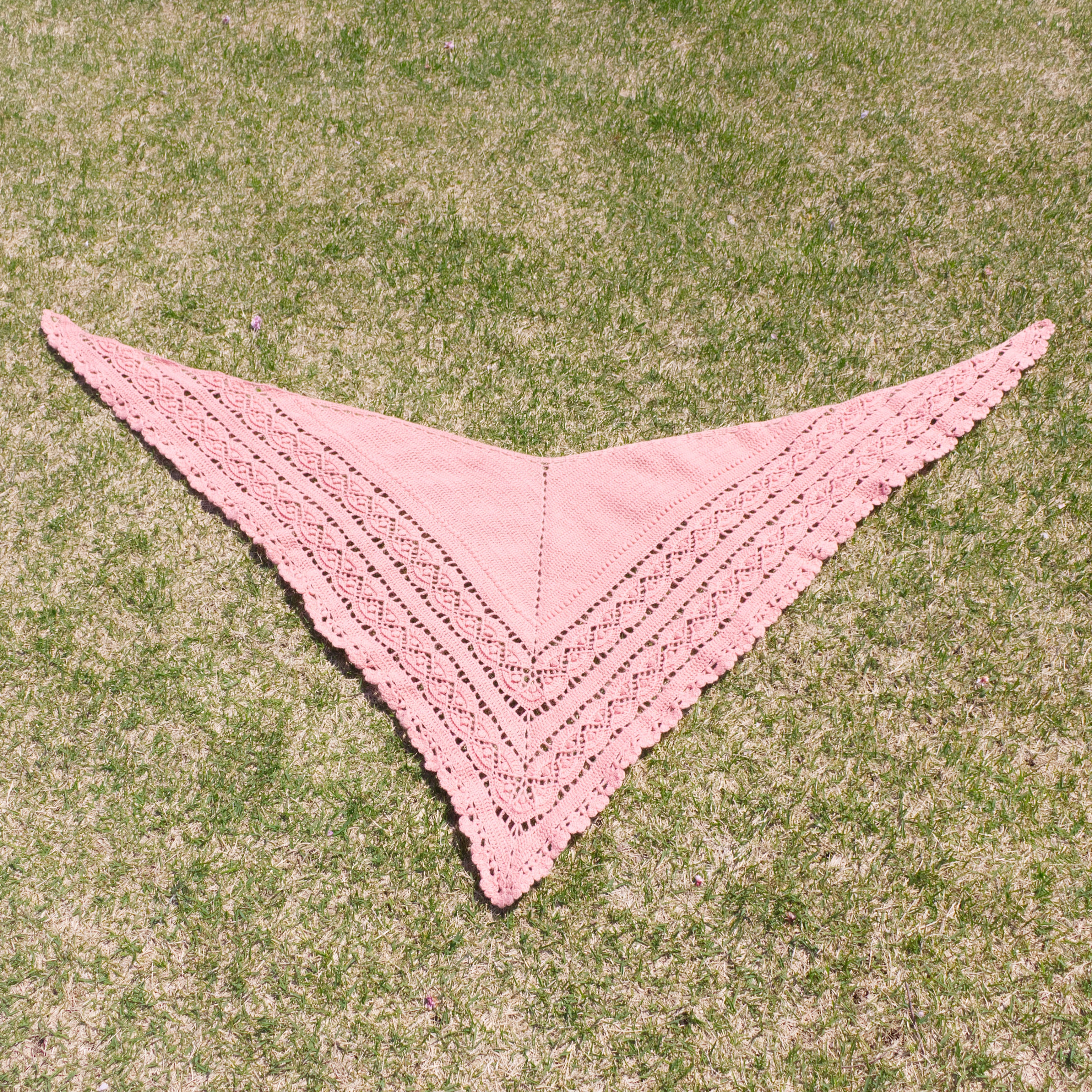[Pattern] Hiroka Shawl designed by Aki Kasaishi [PDF]