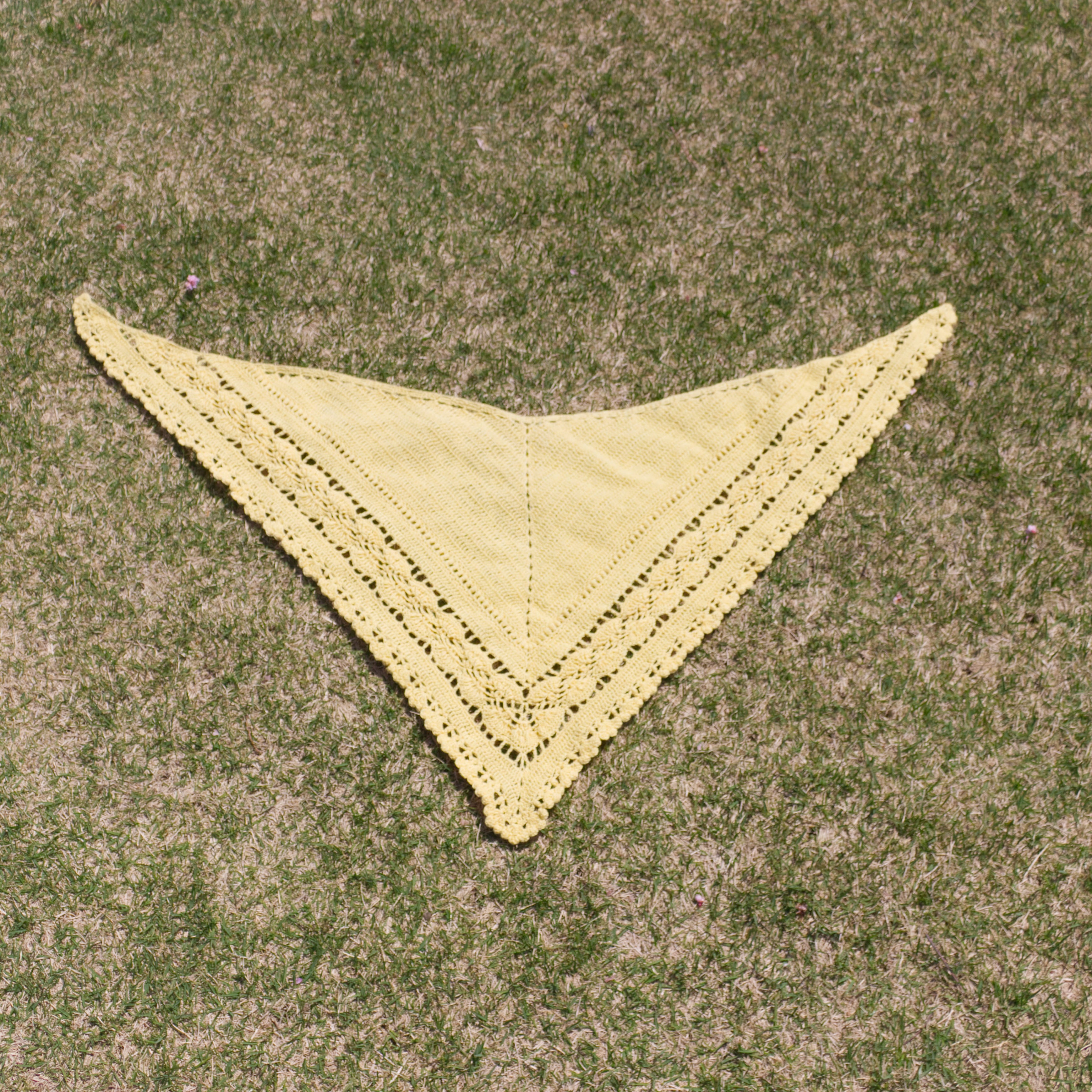 [Pattern] Hiroka Shawl designed by Aki Kasaishi [PDF]
