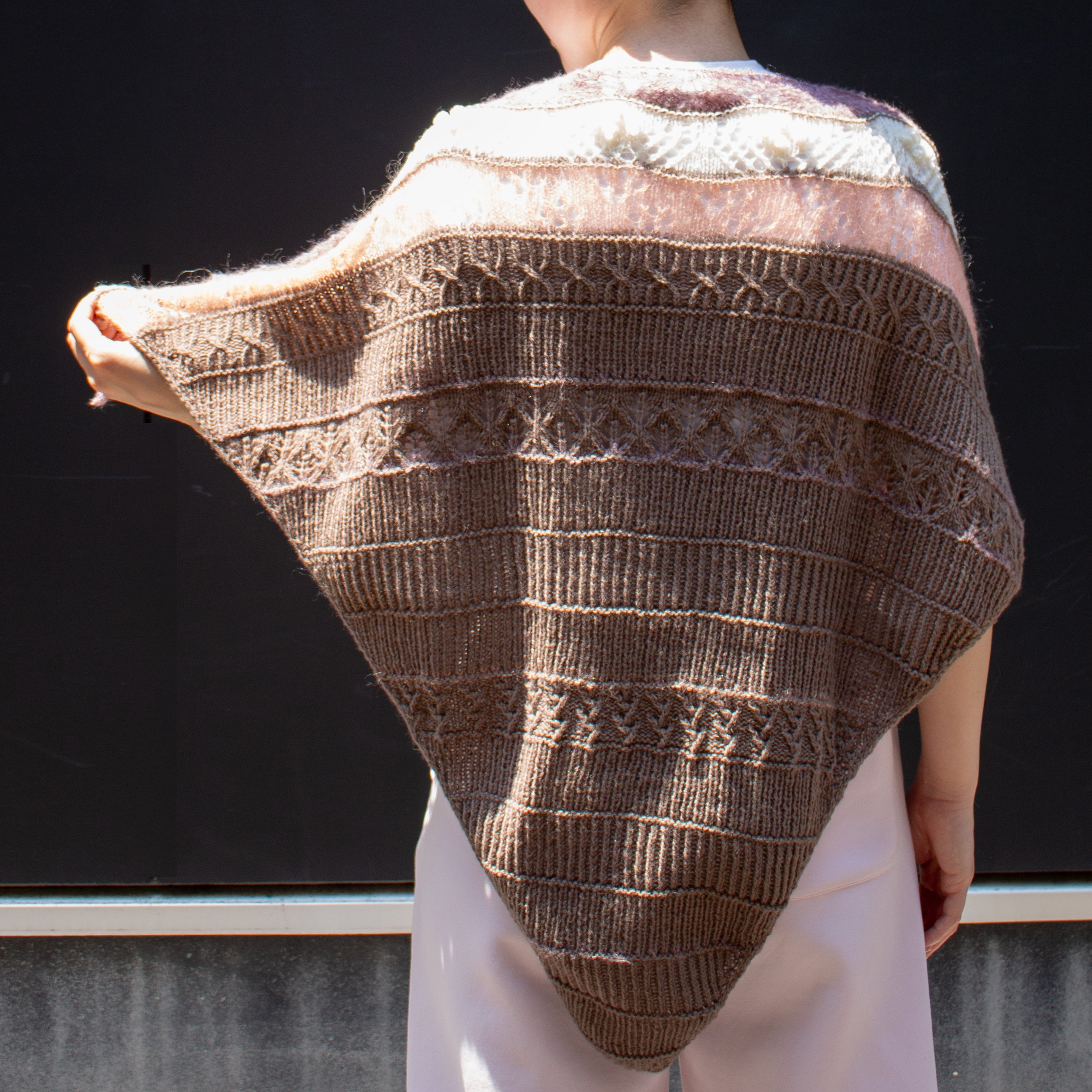 【キット】Palette Bouquet Shawl Kit by あかねちん / Akane F【WARM】