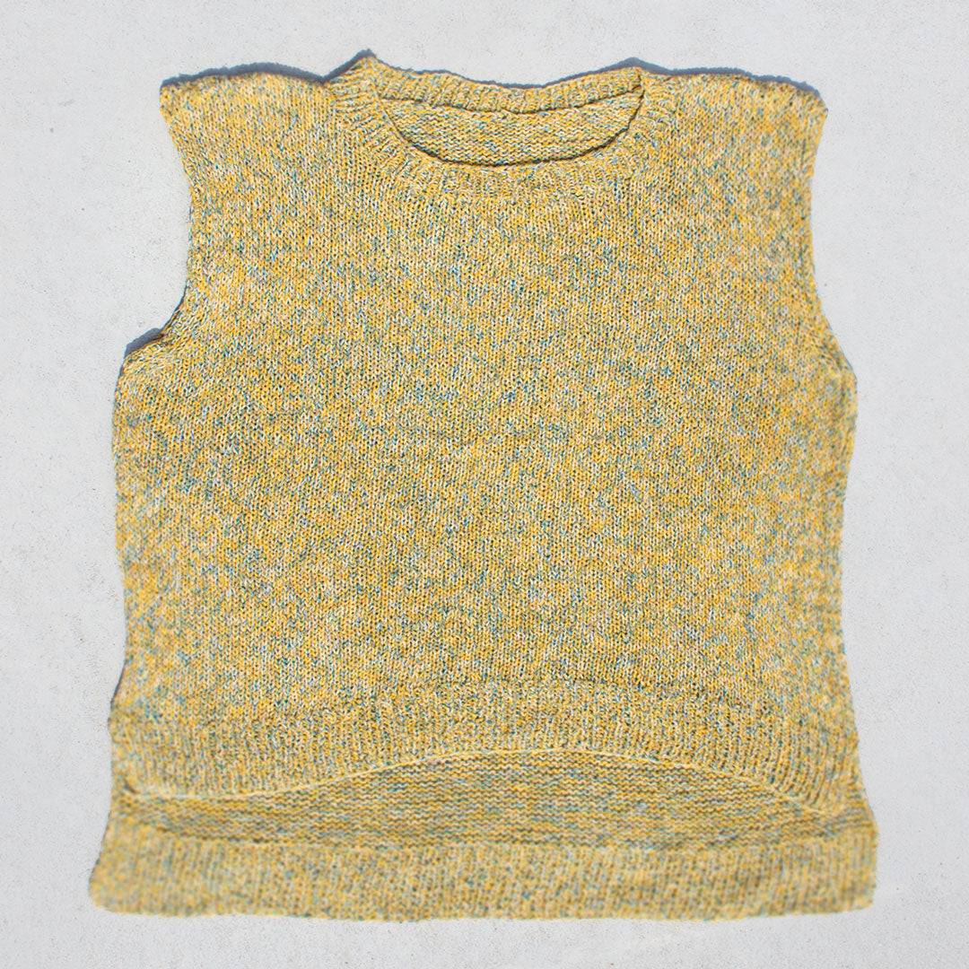 【パターン】Gardenia Sleeveless Knit designed by 気分屋にっしぃ（ガーデニア・スリーブレスニット）【PDF】【解説動画付き】