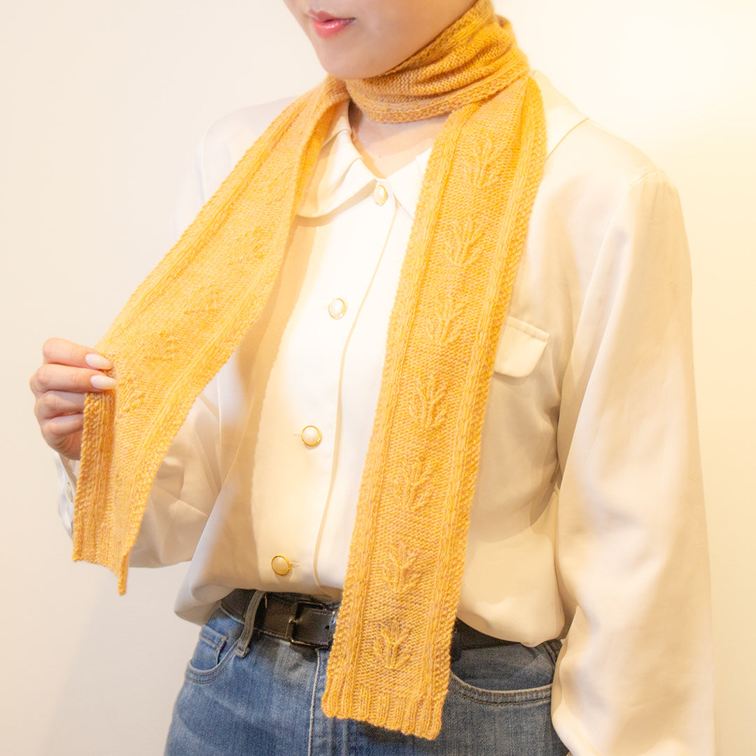 【パターン】Fleur Trail Stole（フルール・トレイル・ストール）【PDF】