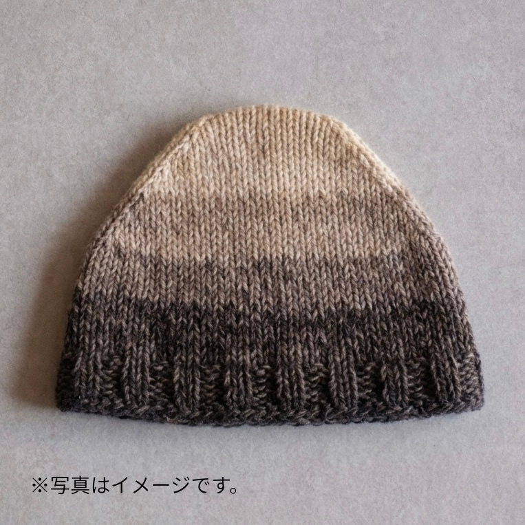 Twin Peak Beanie Set – ESPRESSO GRADATION ver. –（エスプレッソ）【セット】